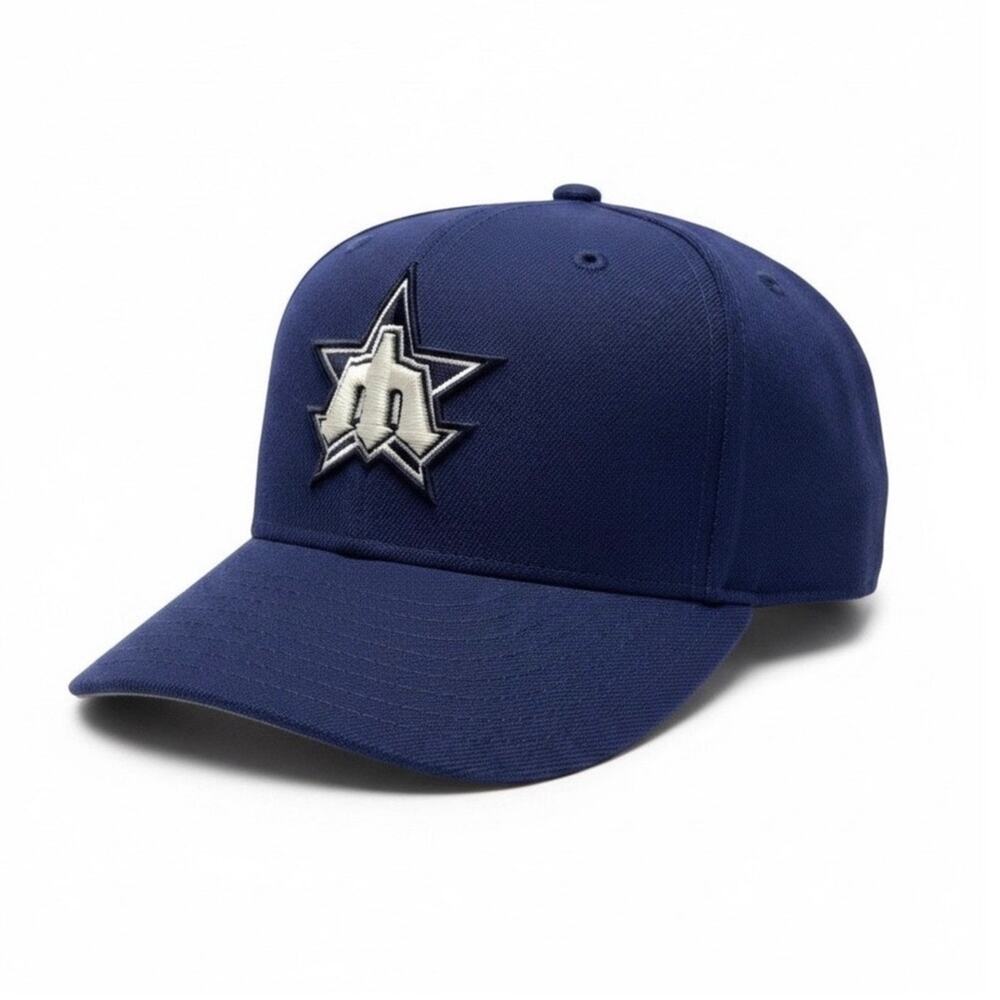 MLB SEATTLE MARINERS Hat Cap NEW ERA 59FIFTY PRO MODEL Blue Size 7 1/8